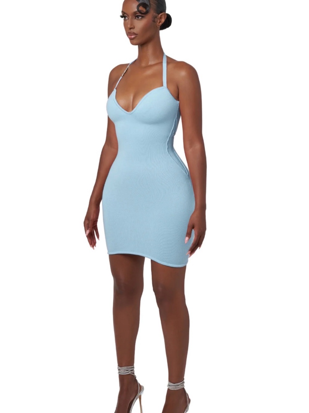 YAGI WORLD BODY-CON DRESS